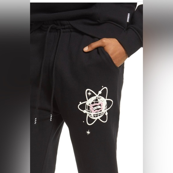 Mens Y2K Billionaire Boys Club ICE Cream Pharrell Sweatpants Size M - Picture 1 of 5